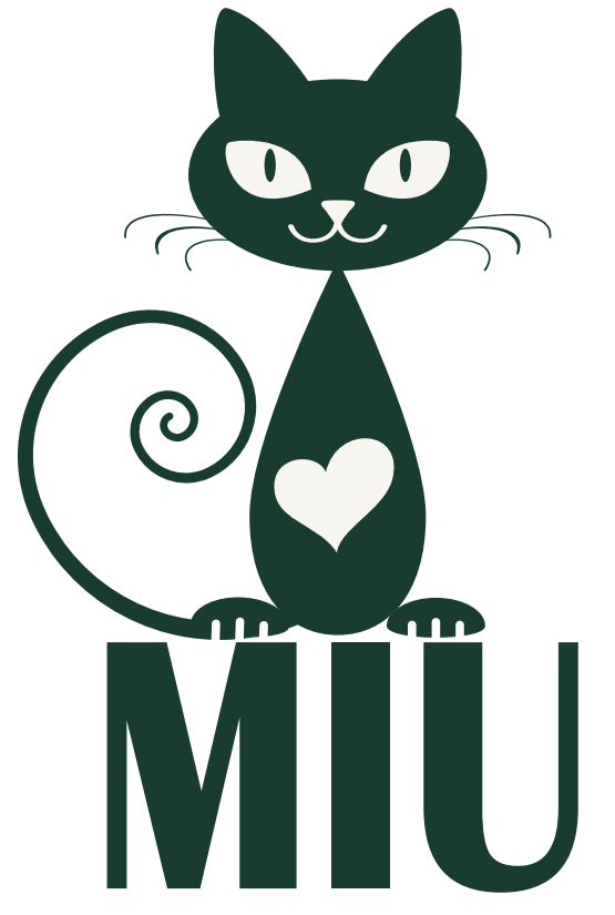 MIU – logo with a cat